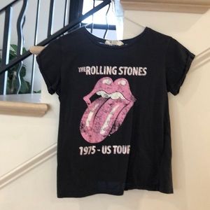 Girls H&M Rolling Stones t-shirt